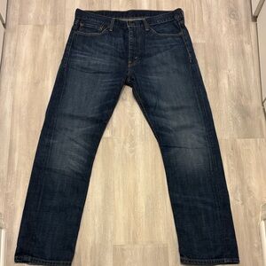 Levi's Dark Blue Straight Jeans 513